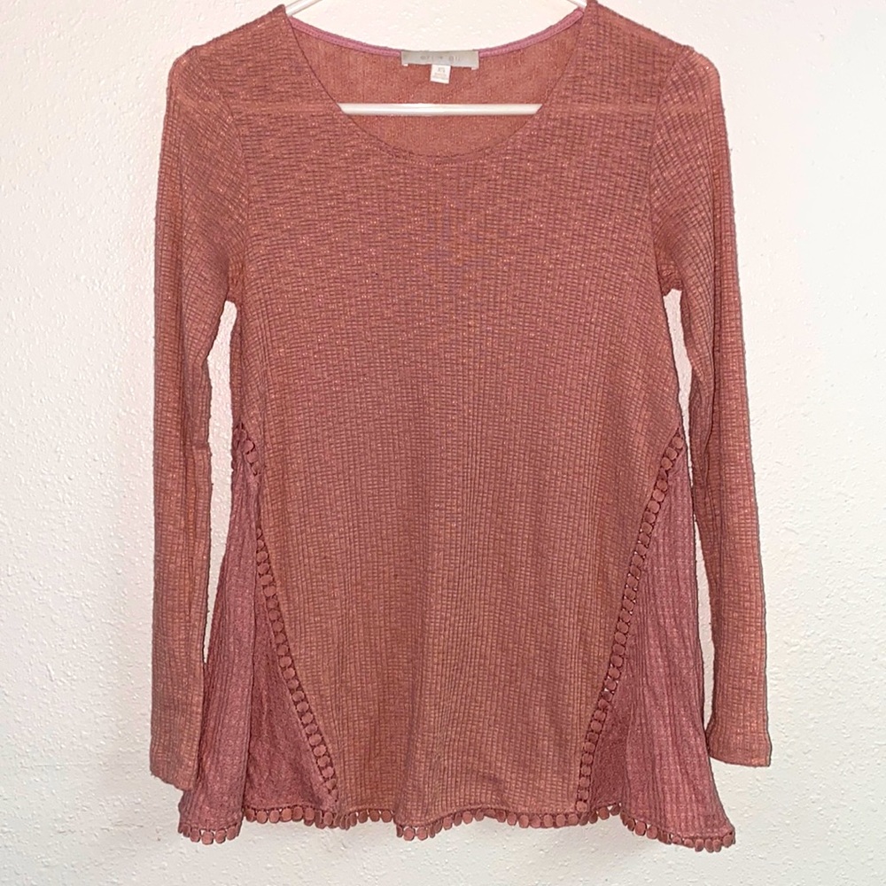 Eri + Ali long-sleeve top. Gently used.